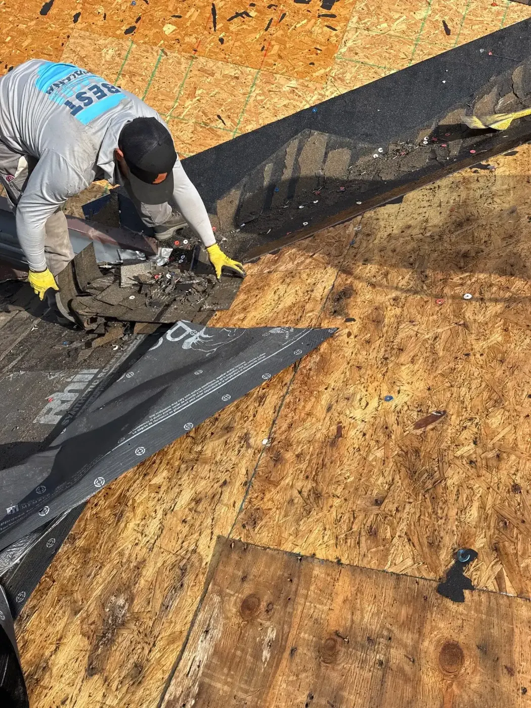 Commercial roof inspection documented in Converse